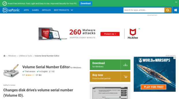 volume-serial-number-editor.en.softonic.com - Volume Serial Number ...