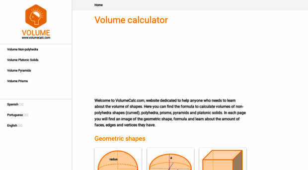 volumecalc.com