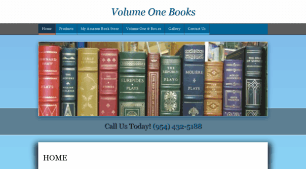 volumeonebooks.com