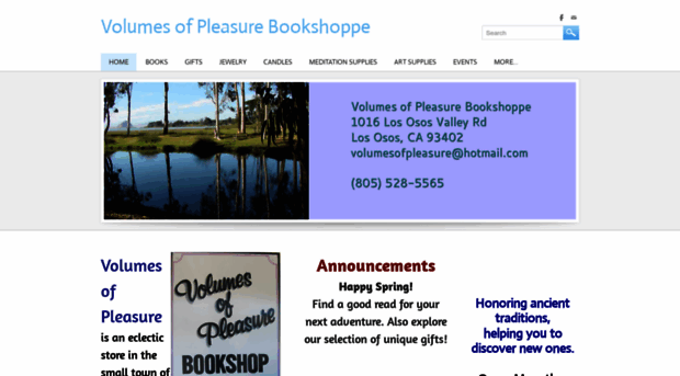 volumesofpleasurebookshoppe.com