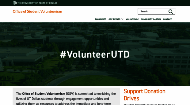 volunteer.utdallas.edu