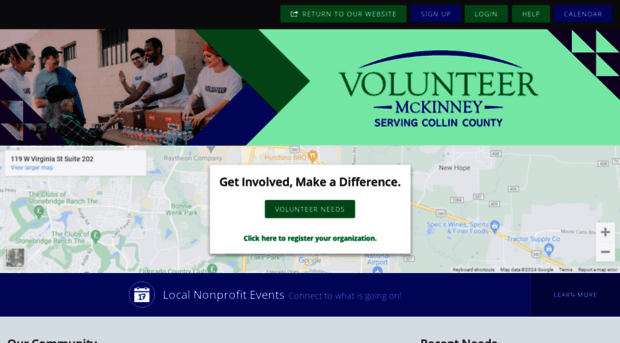 volunteermckinney.galaxydigital.com