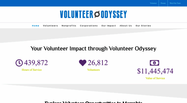 volunteerodyssey.com