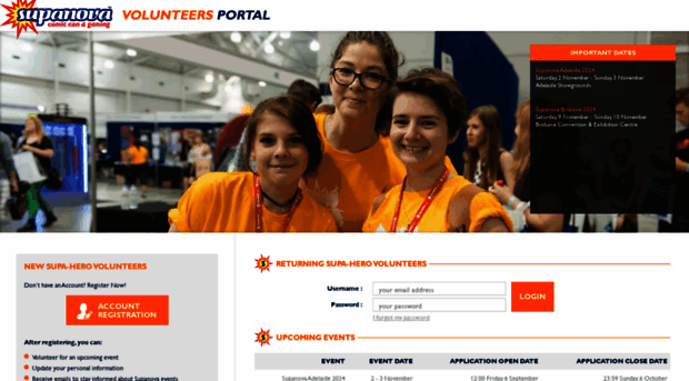 volunteers.supanova.com.au