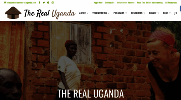 volunteertherealuganda.com