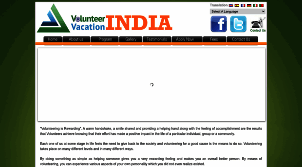 volunteervacationindia.com