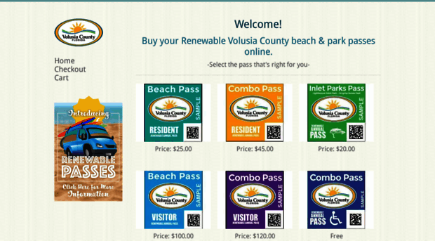 volusiabeachpass.com