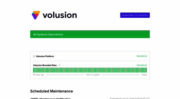 volusion.statuspage.io