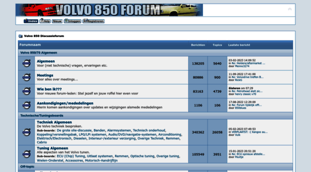 volvo850forum.nl