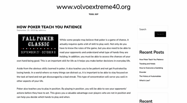 volvoextreme40.org