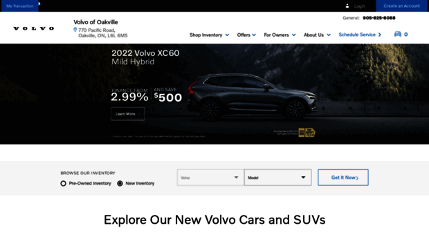 volvoofoakville.com