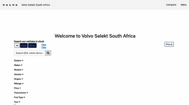 volvoselekt.co.za