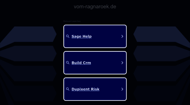 vom-ragnaroek.de