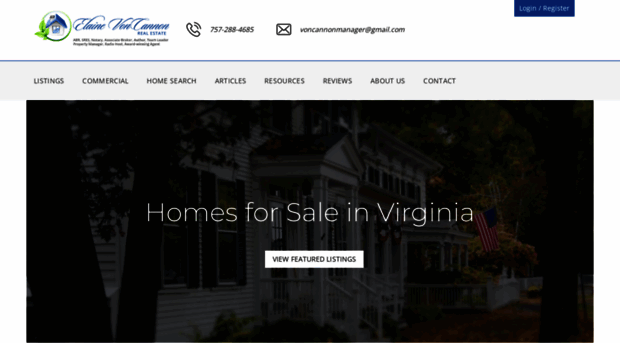 voncannonrealestate.com