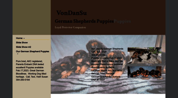 vondansugermanshepherds.com