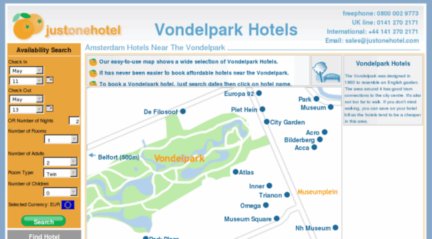 vondelparkhotels.co.uk