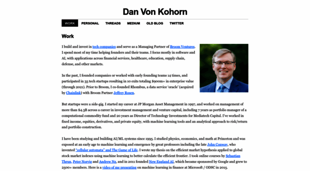vonkohorn.com