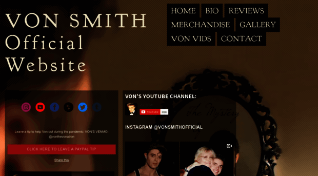 vonsmithofficial.com