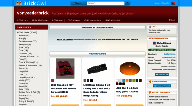 vonveederbrick.brickowl.com