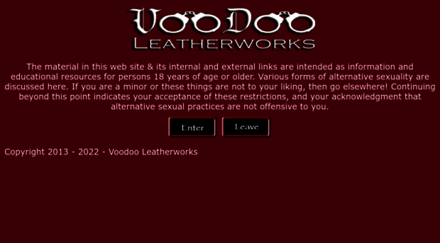 voodooleatherworks.com