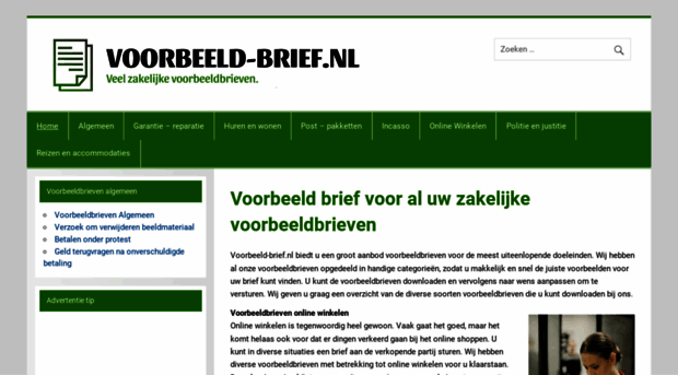 voorbeeld-brief.nl