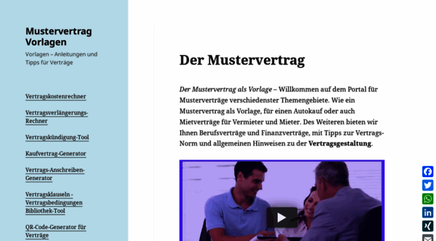 vorlage-mustervertrag.de