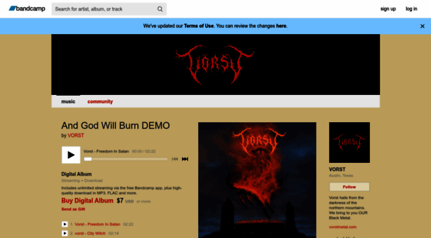 vorst666.bandcamp.com