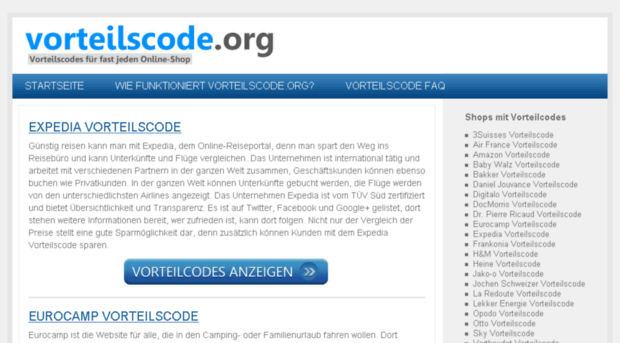 vorteilscode.org