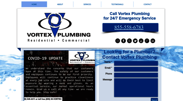 vortexplumbing.com