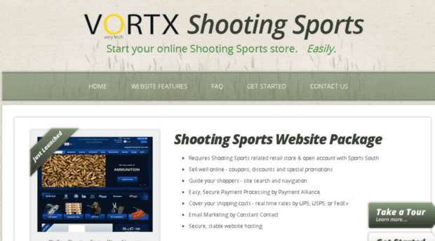 vortxshootingsports.com