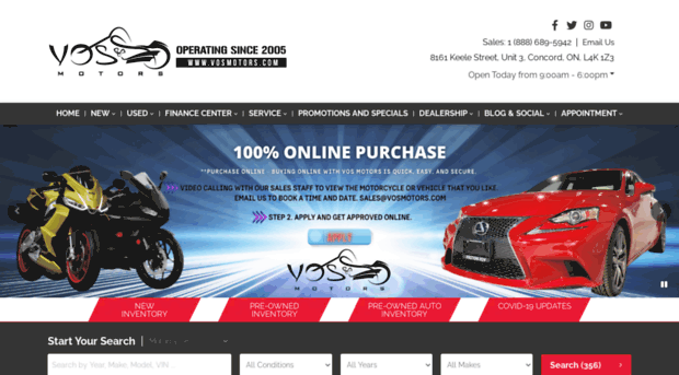 vosmotors.com