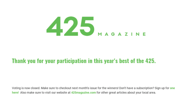 vote.425magazine.com