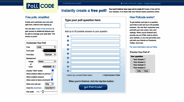 vote.pollcode.com