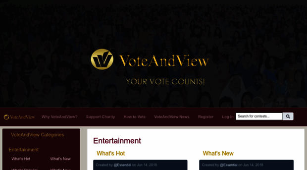 voteandview.com