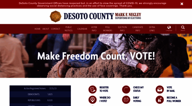 votedesoto.com