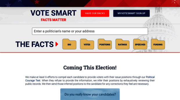 voteeasy.votesmart.org