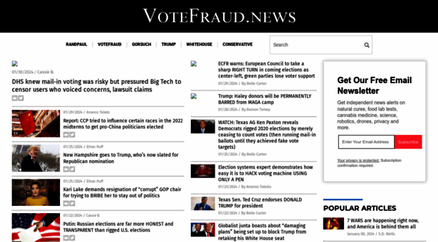 votefraud.news