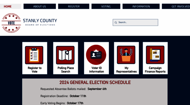 votestanlycounty.com