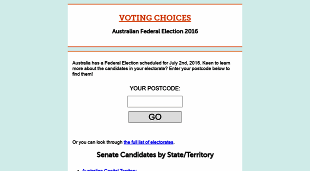 votingchoices.com