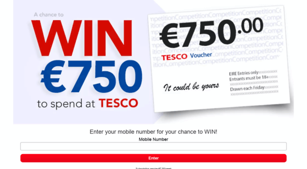 vouchers4tescotest.prizebomb.co.com