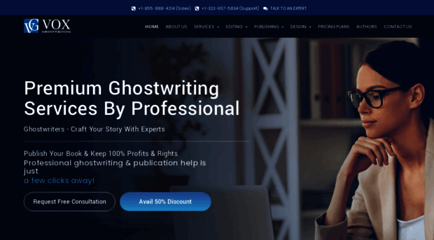 voxghostwriting.com