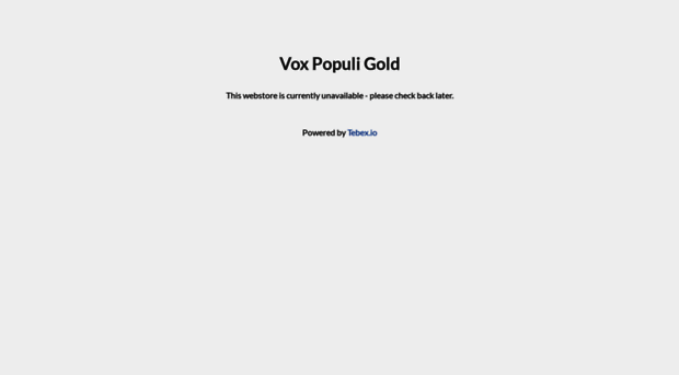 voxpopuli-gold.buycraft.net