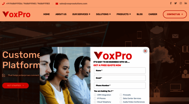 voxprosolutions.com