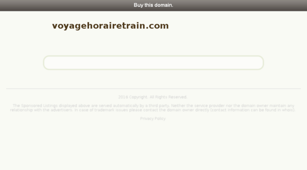 voyagehorairetrain.com