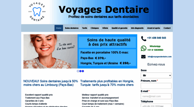 voyagesdentaire.com