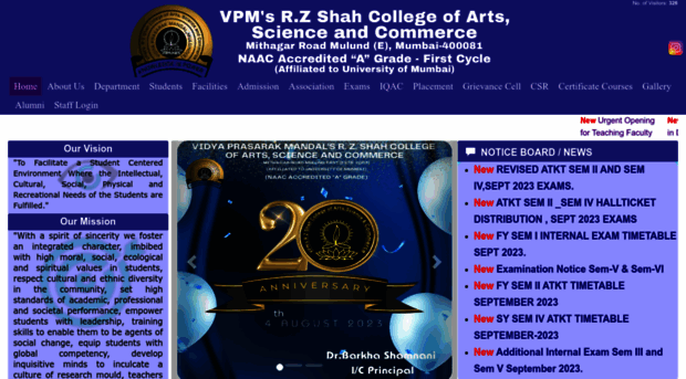 vpmrzshahcollege.edu.in