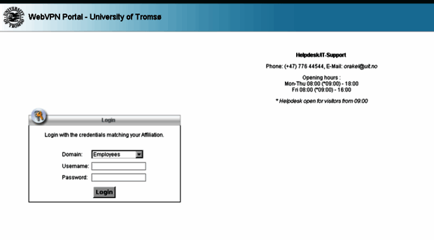vpn.uit.no