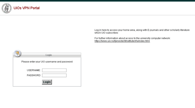 vpn2.uio.no