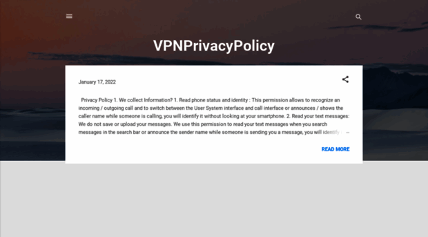 vpnappsprivacypolicy.blogspot.com