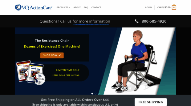 The Resistance Chair - Seated Exercise Chair System - VQ ActionCare - The  Resistance Chair home exercise system